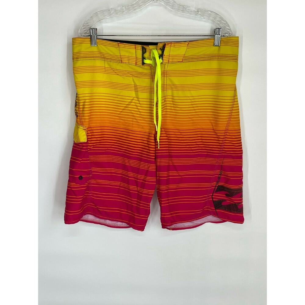 Billabong Men’s Ombre Striped Board Swim Shorts
